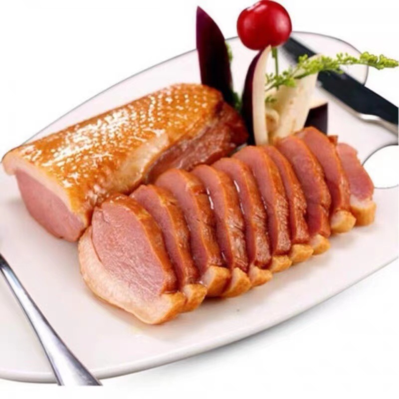 鹅胸肉冷冻带皮鹅大胸鹅脯肉鹅肉生骨肉饭店员工餐食材商用称重