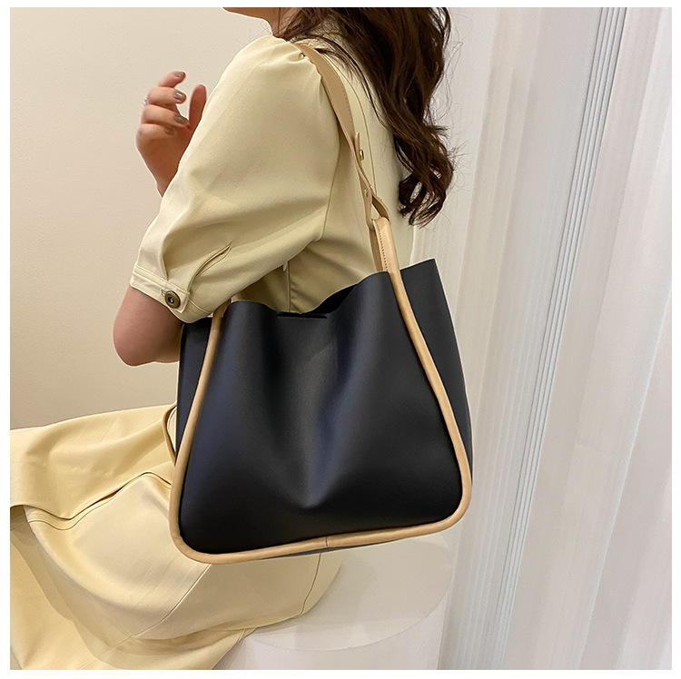 Design Tote Bag 2022 Autumn Simplicity Texture Computer Shoulder Bag Large Capacity Casual Versatile Handbag