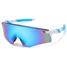 外销货源大框无框户外运动骑行防风眼镜护目镜炫彩UV400共8色入