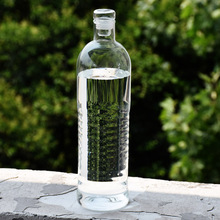 大小号加厚高硼硅玻璃耐热便携玻璃矿泉水瓶水杯大容量时尚果汁杯