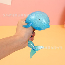 跨境商超玩具货源发泄球大号卡通海豚鲨鱼软胶解压玩具捏捏乐批发