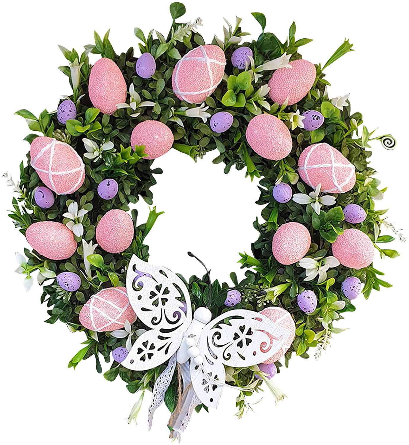 Cross-Border New Easter Rabbit Garland Decoration Easter Garland Family Decoration Props Gift Decoration