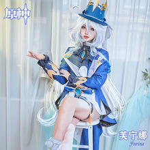 原神cos服枫丹水神芙卡洛斯cosplay服装芙宁娜游戏二次元套装女