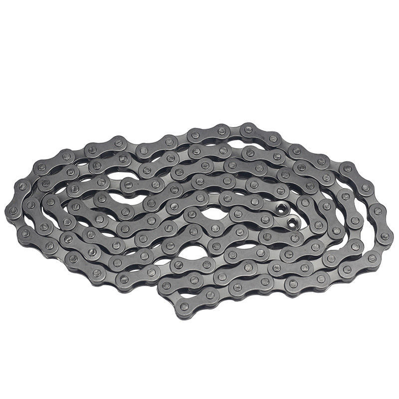 自行车链条普通单速山地车变速车链子折叠车单车通用一件代发跨境