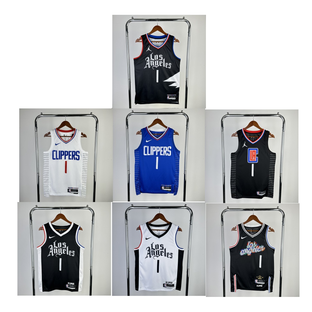 23赛季快船队城市版1号哈登篮球无袖背心运动休闲nba球衣-阿里巴巴