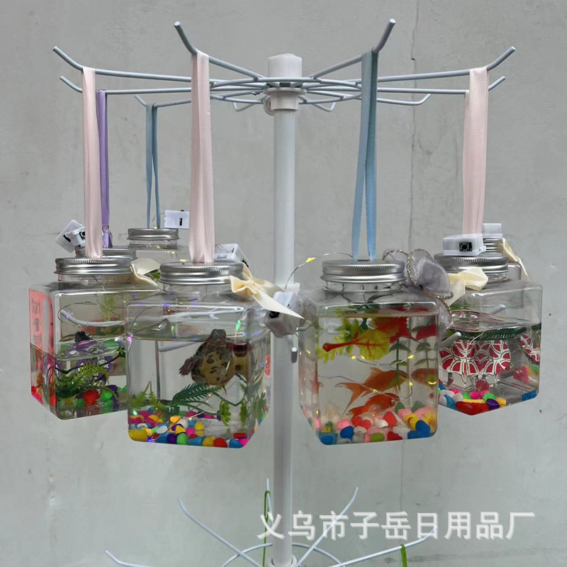 2023 New Project Online Red Can Fish Stall Park Square Night Market Hot Sale Hot Luminous Small Goldfish Manufacturer