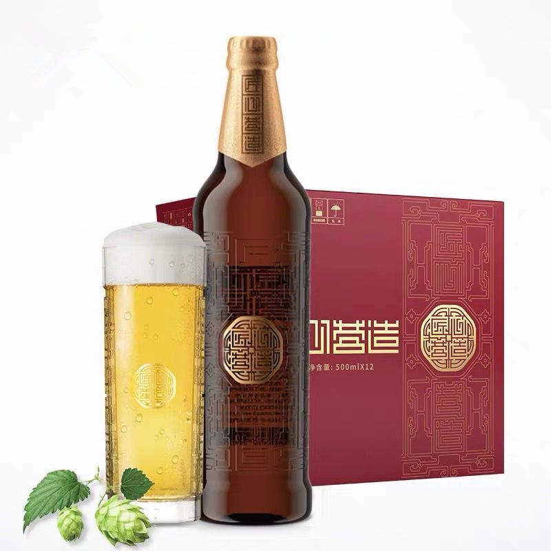沈阳雪花啤酒匠心营造全进口麦芽500ml*12瓶精酿啤酒全国包邮