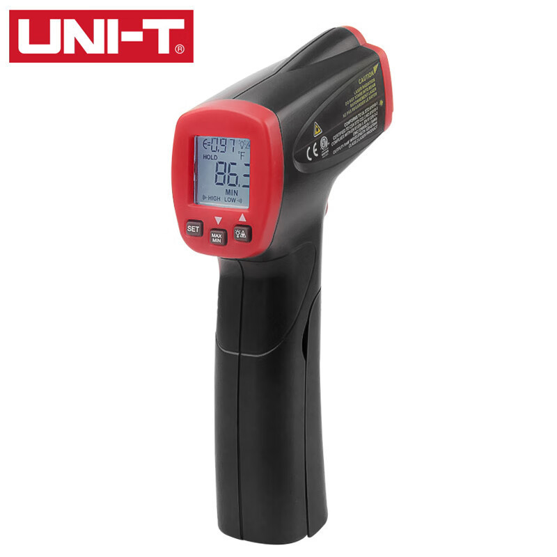 优利德 红外测温仪测温高精度温度计 ut300s -32℃至400℃-阿里巴巴