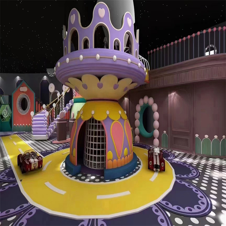 大型淘气堡室内儿童乐园游乐场设备网红亲子主题滑梯娱乐设施厂家