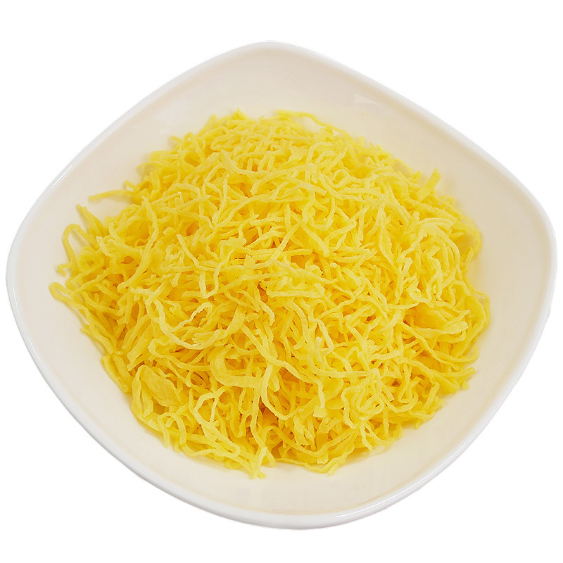 锦丝蛋丝500g 寿司蛋皮丝奶香蛋丝 鸡蛋丝 馄饨汤可用4包多省包邮