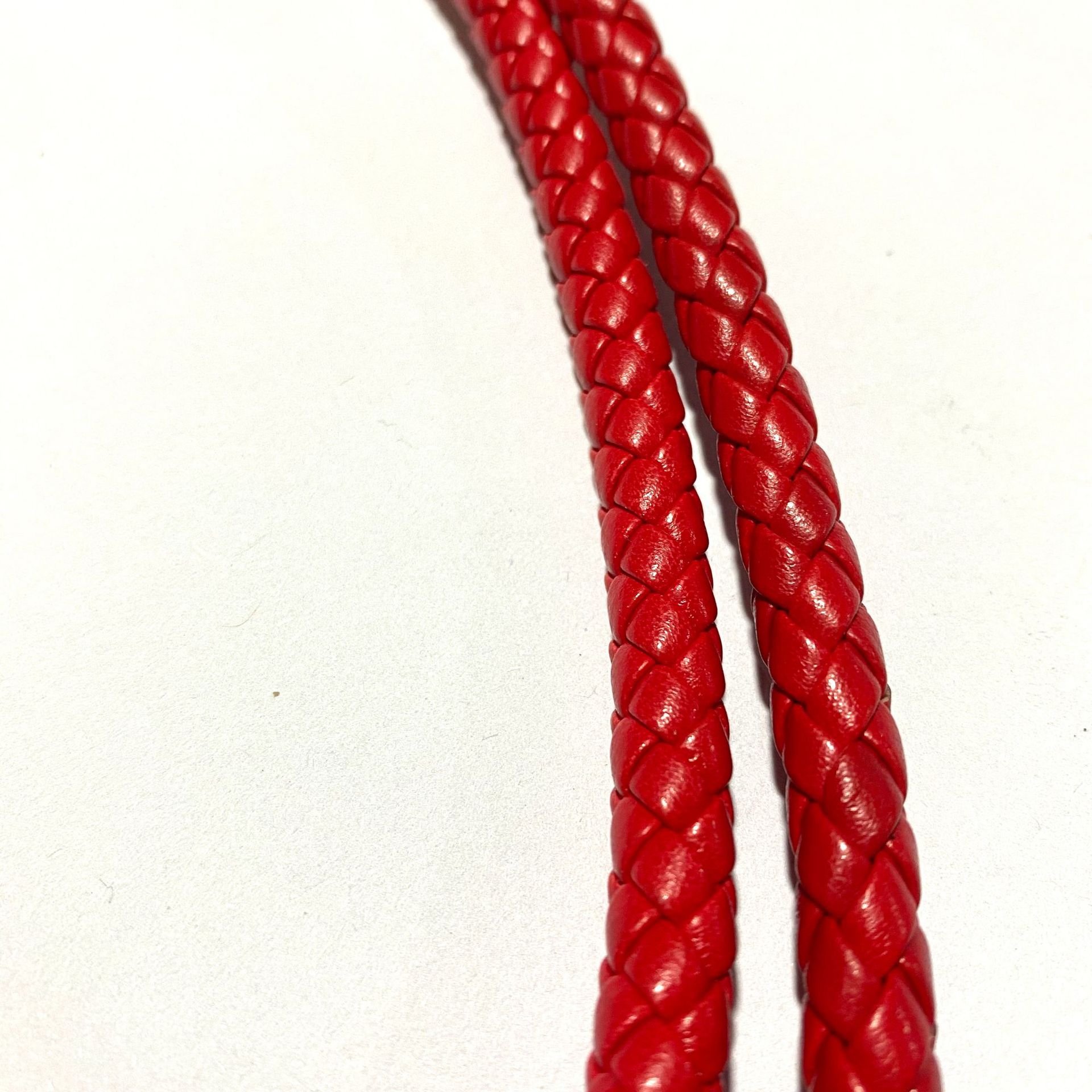 厂家直销pu亚光六股编6厘编织绳 箱包肩带辅料 diy手链钥匙扣饰品