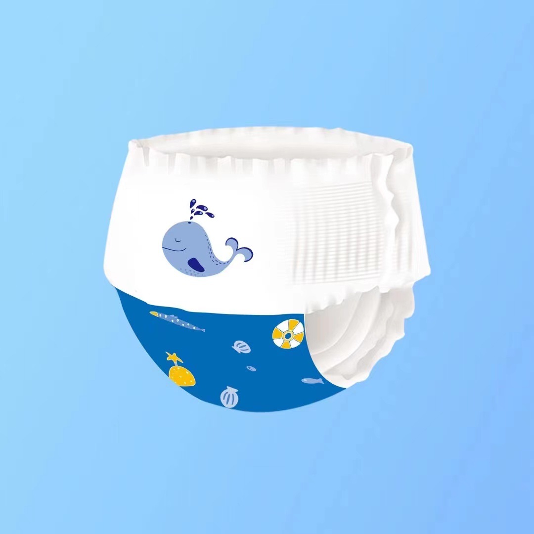 游泳纸尿裤婴儿宝宝专用夏季泳裤一次性防水尿不湿泳馆款厂家批发