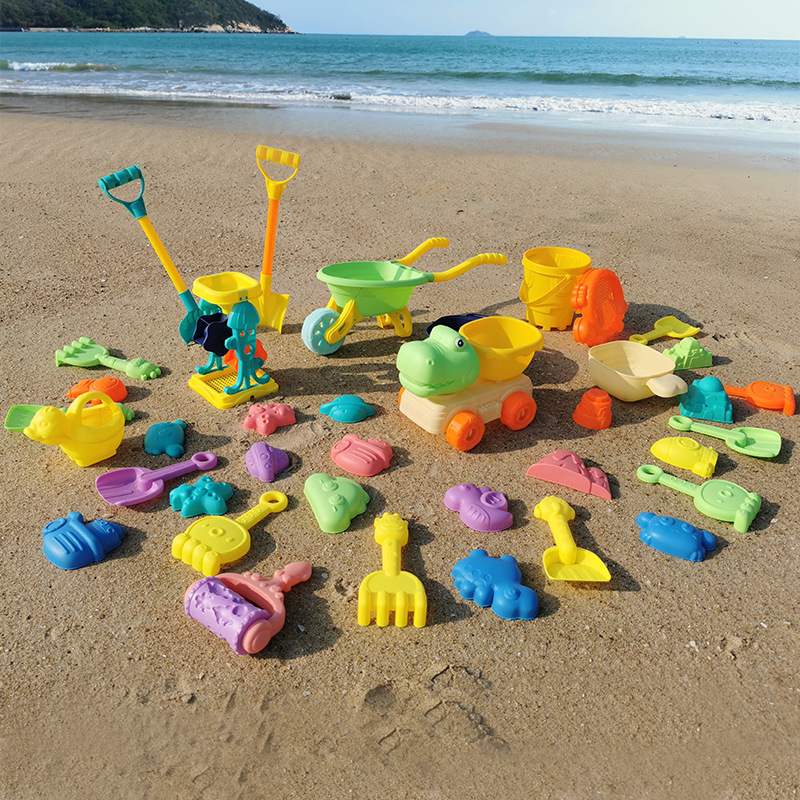 夏天儿童海边戏水挖沙铲子工具 夏季儿童宝宝户外沙滩套餐玩具