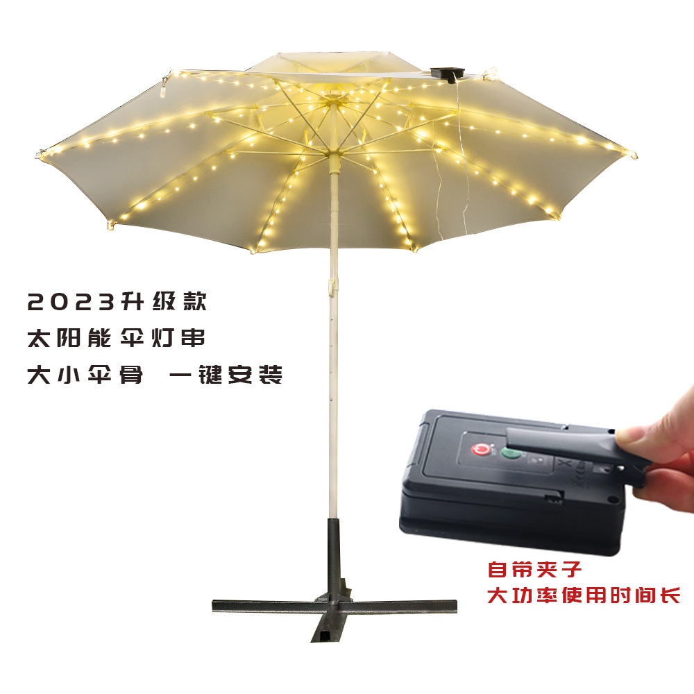 New Colorful Led Sunshade Light Led Leather Line Light Holiday Decorative Colored Light Tent Light String