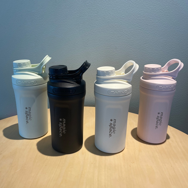 Vacuum Cup 316 Stainless Steel Simple Sports Fitness Water Cup Male and Female Students High-Looking Portable Portable Portable Kettle