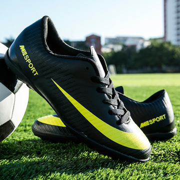 c罗足球鞋cr7刺客长钉碎钉英伦男女儿童成人大人青少年tf足球鞋童