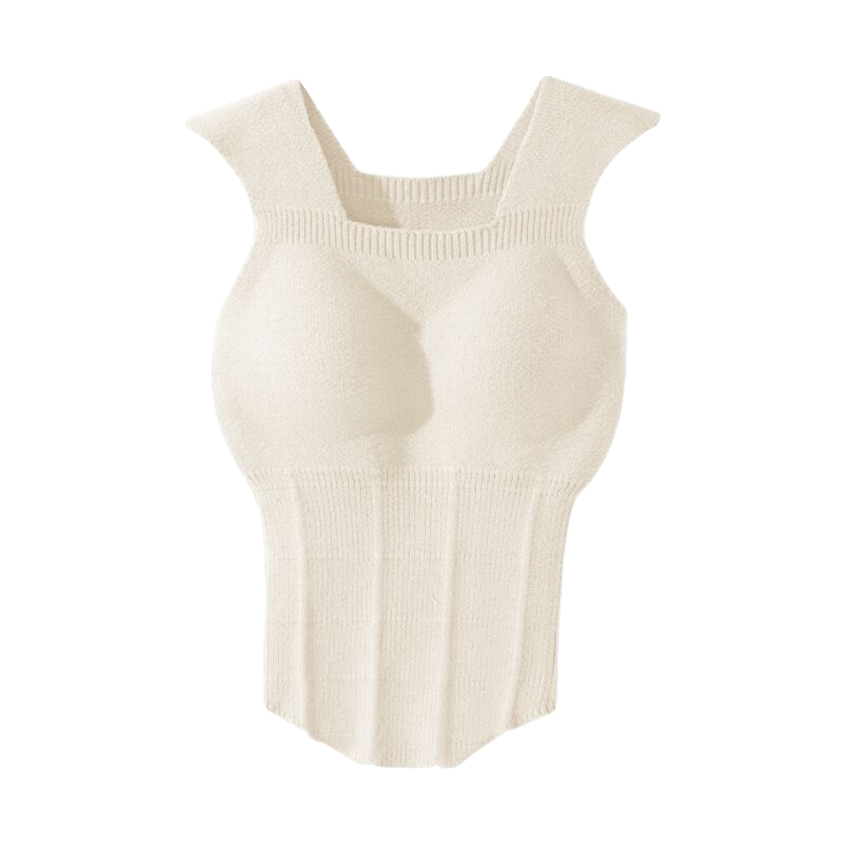 白色保暖内衣女士带胸垫一体无痕背心女款秋冬可外穿内搭打底上衣