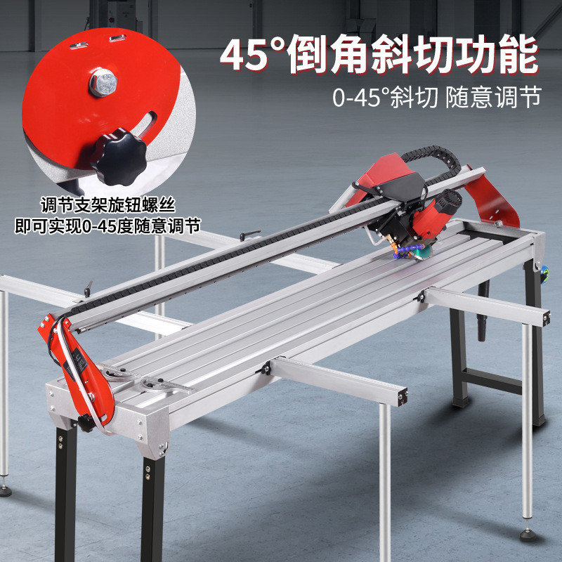 源头厂家手自一体瓷砖切割机 岩板大理石开槽倒角机 全自动切割机