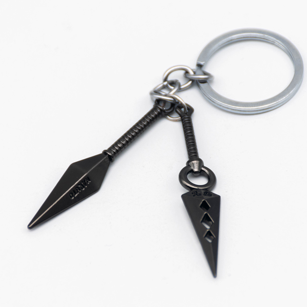 动漫火影周边忍者苦无手里剑diy搭配项链吊坠钥匙扣挂件厂家批发