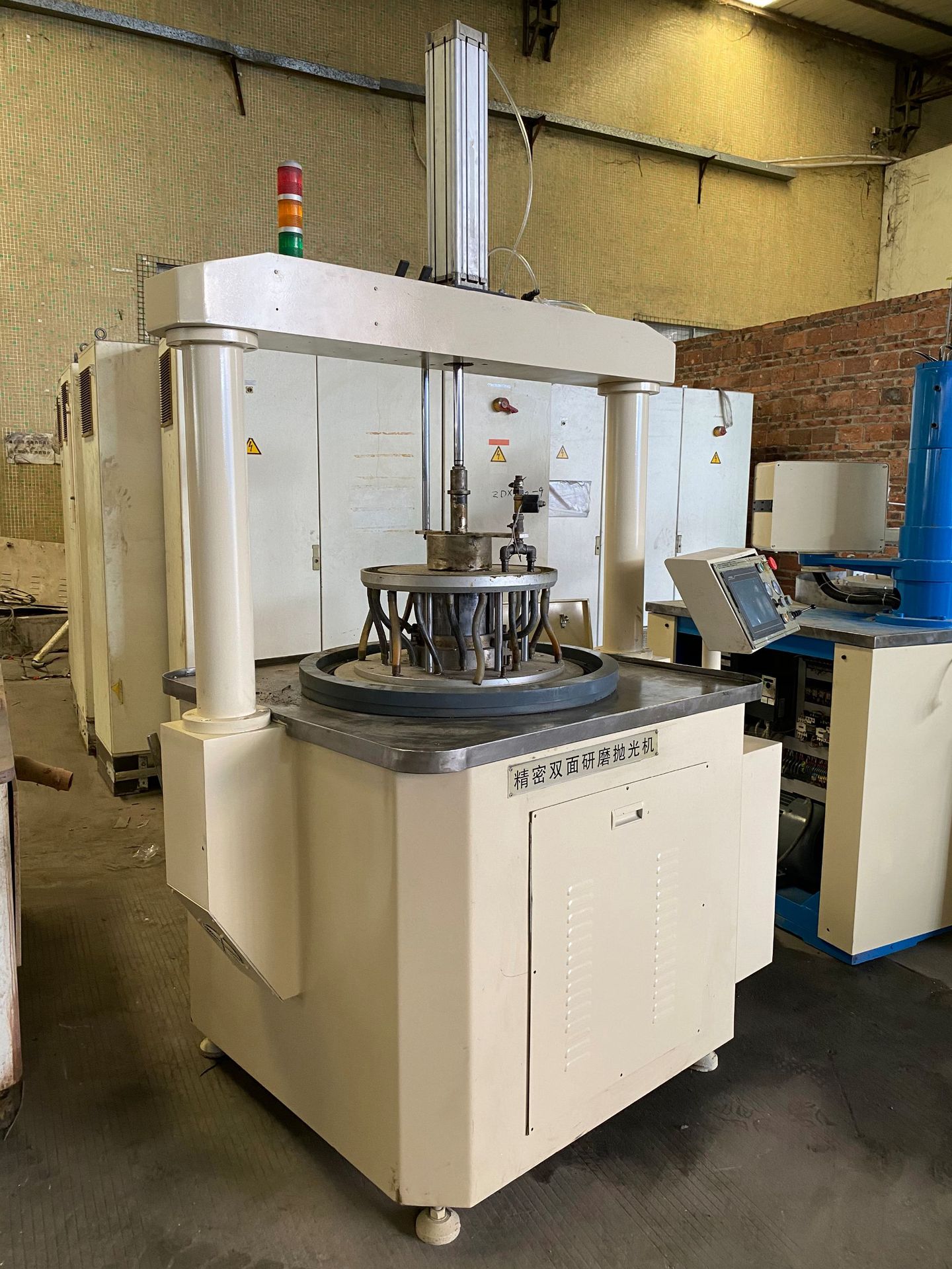 平面研磨抛光机   二手9b成新双面抛光机 二手光学玻璃双面抛光机