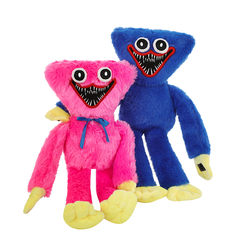 跨境poppy playtime香肠怪波比公仔毛绒玩具huggy wuggy恐怖游戏