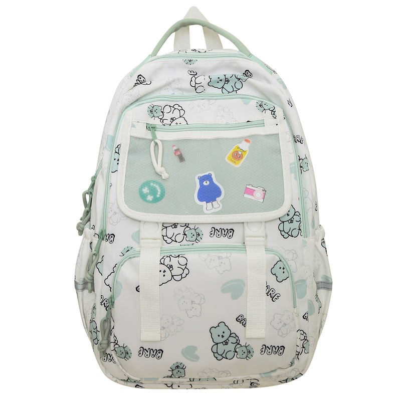 Large Capacity Schoolbag Girls Wild High School Students College Students' Backpack Good-looking Junior High School Children School Bag Wholesale