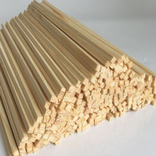 建筑模型材料木条桐木片松木条细木条木块 1.2厘米尺寸供应