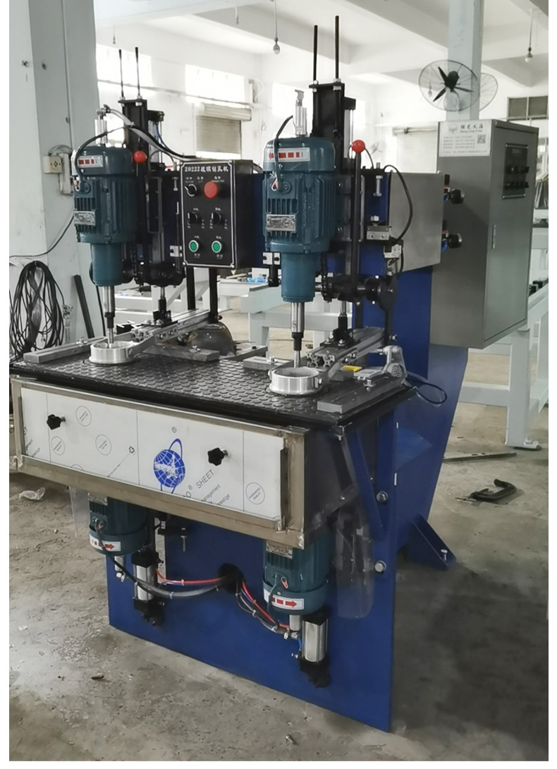 qlz-0222-2玻璃双头自动钻孔机玻璃钻孔打孔机械自动开孔机器