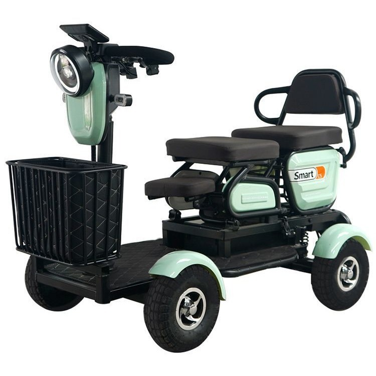 老年代步新款家用接送孩子三人座电动车-阿里巴巴