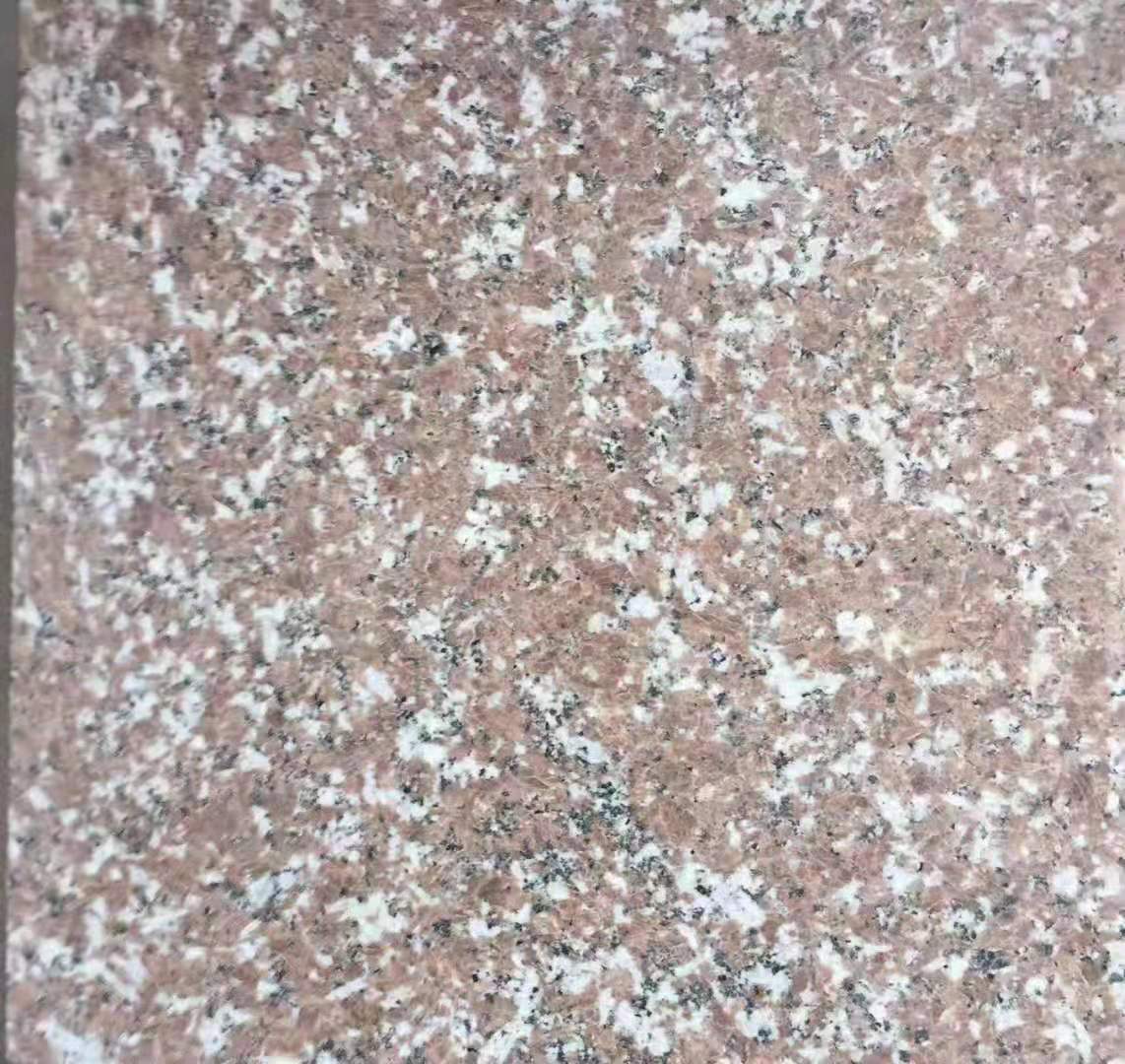 大理石枫叶红 安溪红 五莲红 山东虾红荔枝面火烧板 广场铺地石材