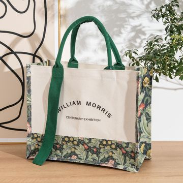 帆布袋pu手提立挺环保托特包女大容量防水手提袋帆布礼品袋