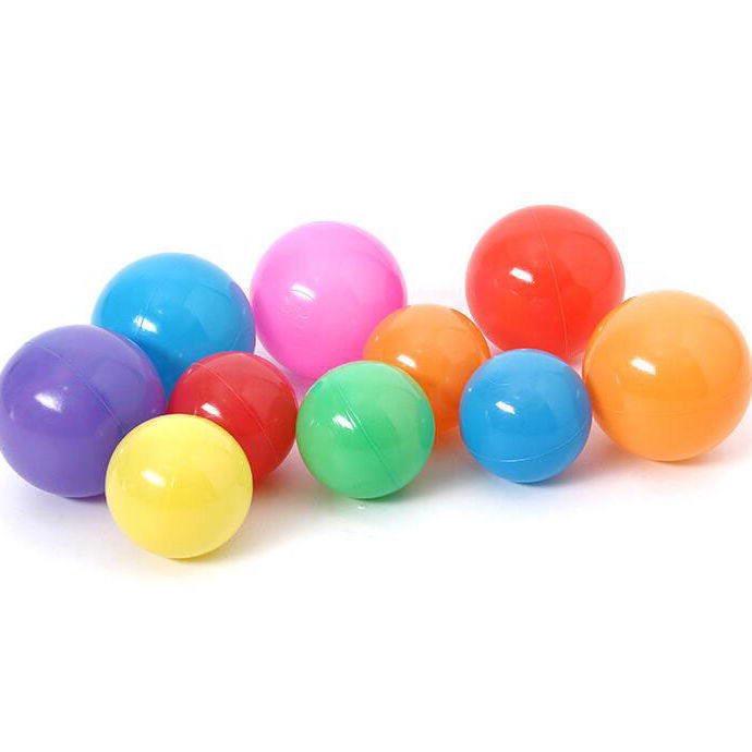 海洋球厂家直销环保加厚波波球游乐场彩色小球宝宝戏水玩具球