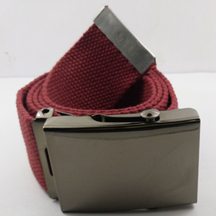 帆布皮带扣皮带扣翻盖皮带扣铁皮皮带扣40mm