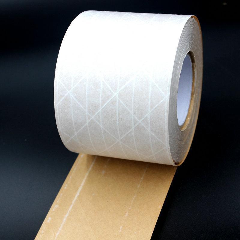 湿水夹筋牛皮纸胶带 加筋牛皮纸 湿水胶带 湿水胶纸 夹筋牛皮纸