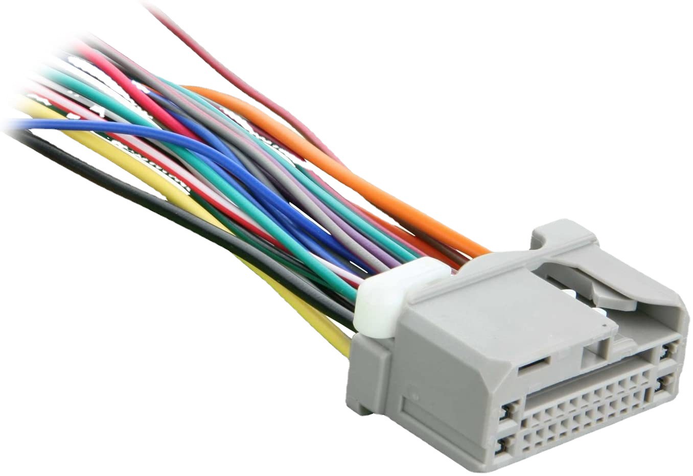 适用本田主机插头新飞度xr-v缤智新锋范cd尾线天线转接线2008-up