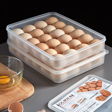 麦宝隆工厂冰箱鸡蛋盒食物保鲜盒鸡蛋收纳盒鸡蛋格厨房透明塑料盒