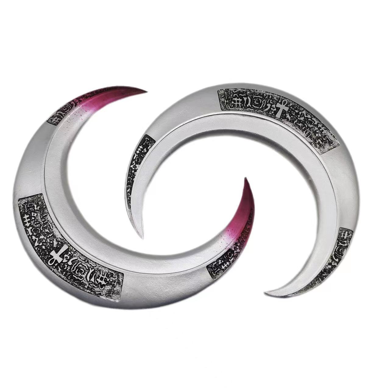 跨境新品moon knight月光骑士pu弯刀万圣节漫威电影同款cos道具