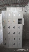 广东厂家批发　24门员工储物柜磁吸门　铁皮鞋柜　员工钢制储物柜