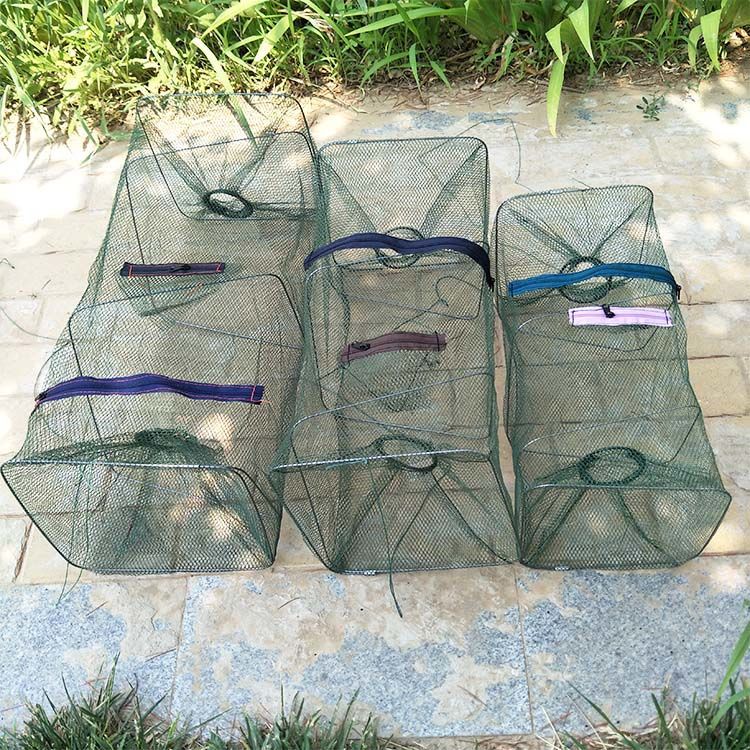 小虾笼龙虾网防跑自动捕鱼网捕鱼笼捕虾网虾米笼子捉虾捕鱼工具