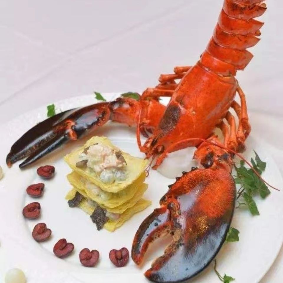 5斤一整只包邮 鲜活速冻波士顿大龙虾 龙虾冰鲜加拿大波龙