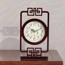 中国风复古座钟台钟客厅桌面中式大台式坐钟古典卧室摆件时钟