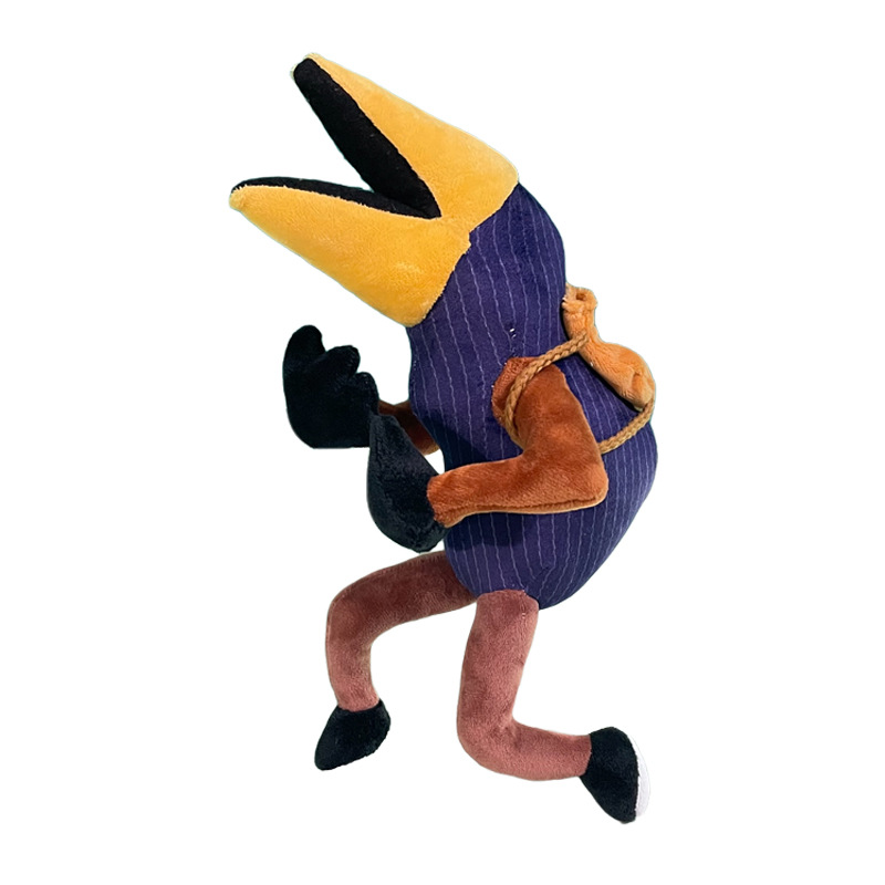 跨境新品hello neighbor 2毛绒玩具你好邻居2 卡通乌鸦人公仔预售