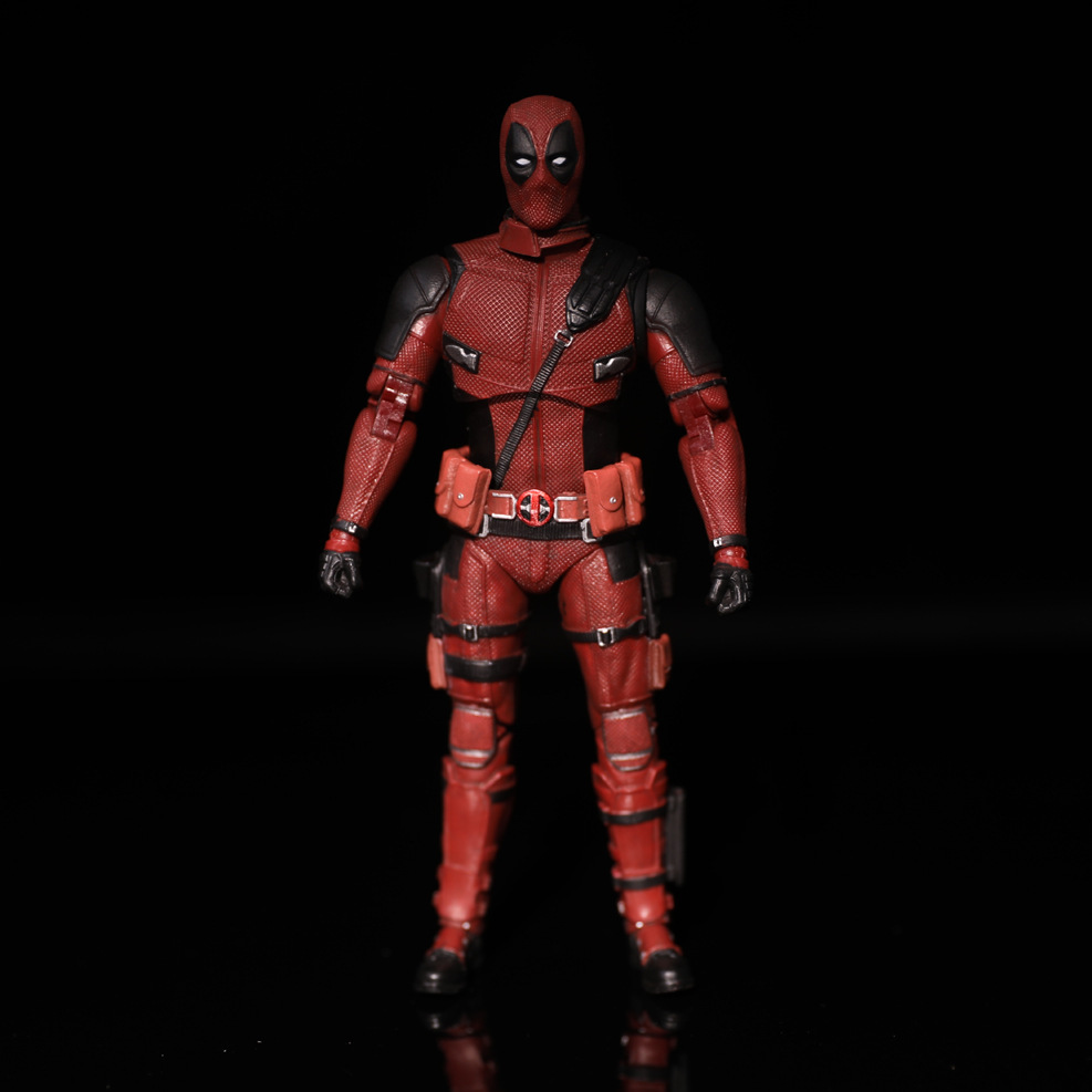 动漫x-战警 7寸可动死侍 人偶玩具 摆件 手办批发 模型