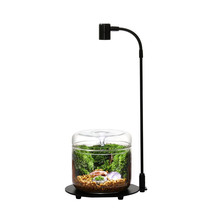 LED微景观灯黑色亚克力生态瓶灯造景鱼缸灯水族植物补光灯苔藓灯