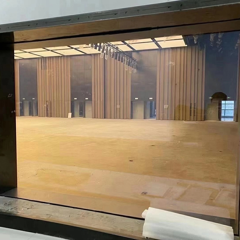 学校录播教室单向透视玻璃单面反射玻璃单向可视玻璃单反镜可钢化