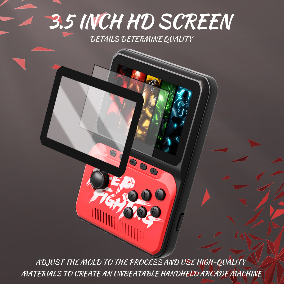 5寸高清掌上游戏机6大模拟器掌上街机 支持mp3/mp4-阿里巴巴