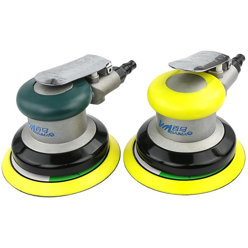 强劲a5工业级5寸125mm气动砂纸机抛光机打磨机磨光干磨机a3a7