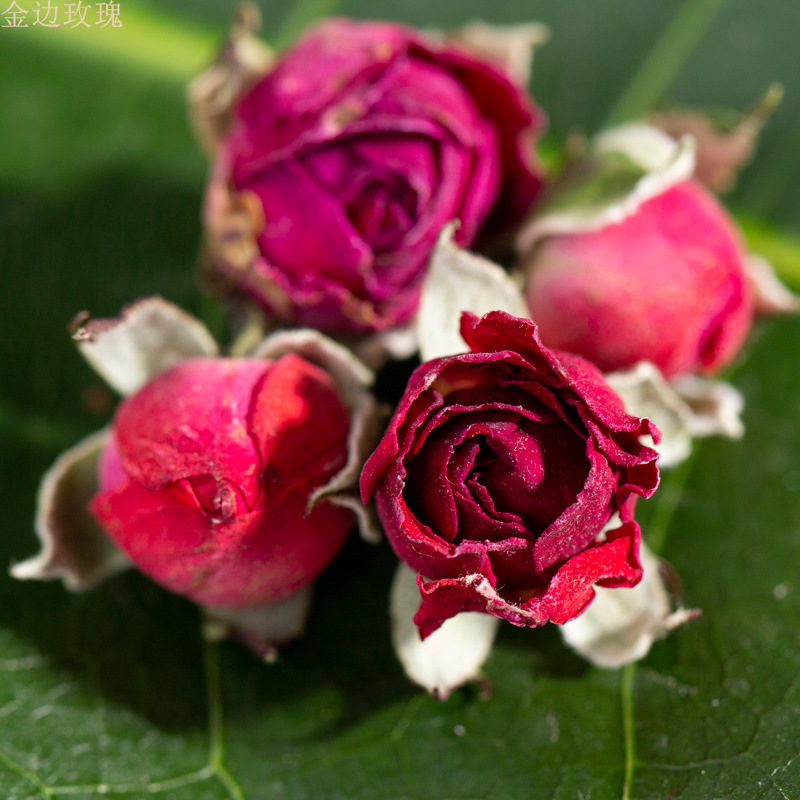 云南玫瑰花茶金边玫瑰花整朵新花重瓣红玫瑰直播渠道代发-阿里巴巴