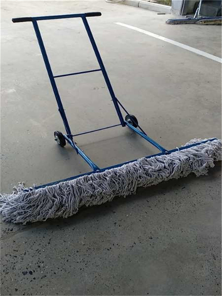 商用手推式墩布车工厂车间地库拖地超大棉线可替换头尘推拖把排拖