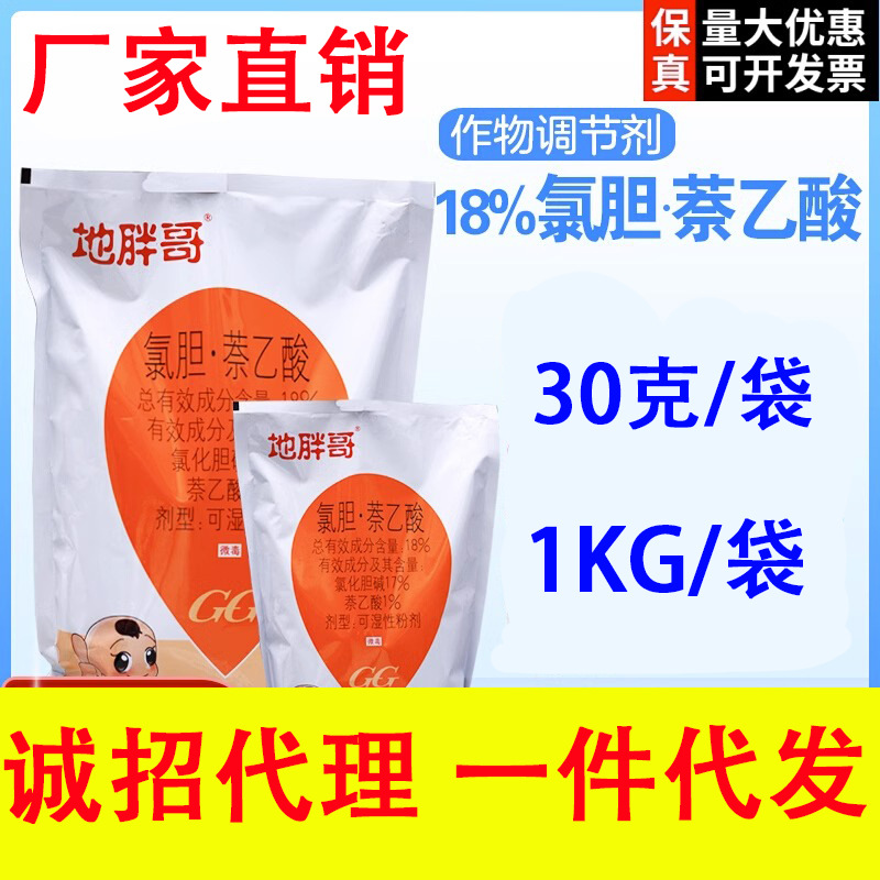 国光依尔 地胖哥氯胆·萘乙酸山药大蒜大姜土豆洋葱增产膨大剂